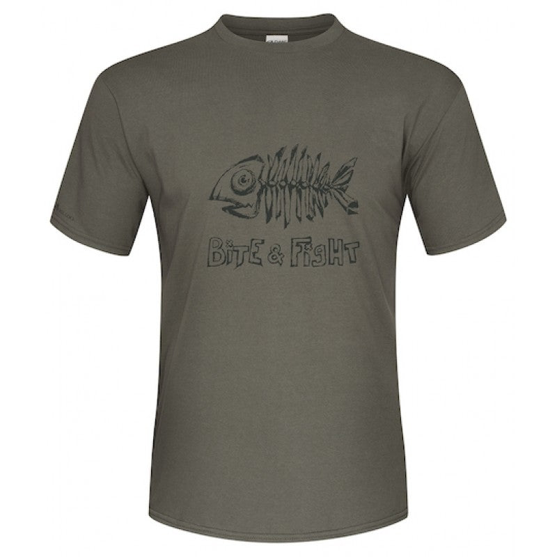 TRICOU MIKADO BITE &amp; FIGHT DARK GREEN XL
