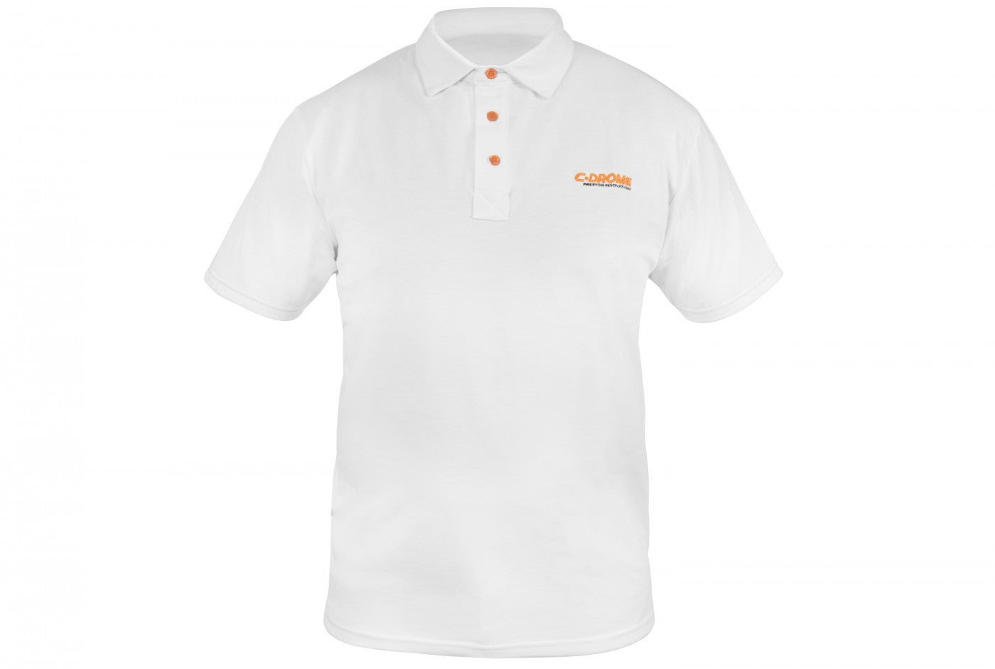 TRICOU PRESTON C-DROME WHITE POLO XXXL