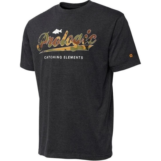 Tricou Prologic Camo Logo Grey Melange Mar.2xl