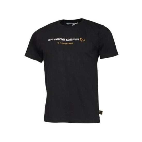 Tricou Savage Gear Junior Black Ink Marime 14-16 Ani