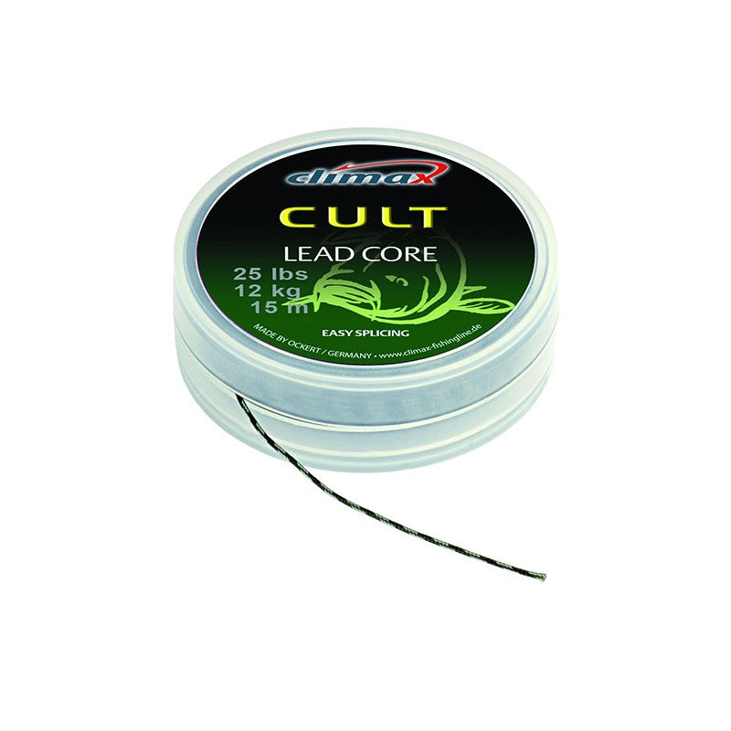 LEAD CORE CLIMAX SUPER SUPPLE SILT 10m 25lbs/12kg