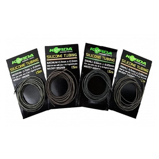 TUB SILICON KORDA VERDE S D=0,5MM/L=1,5M