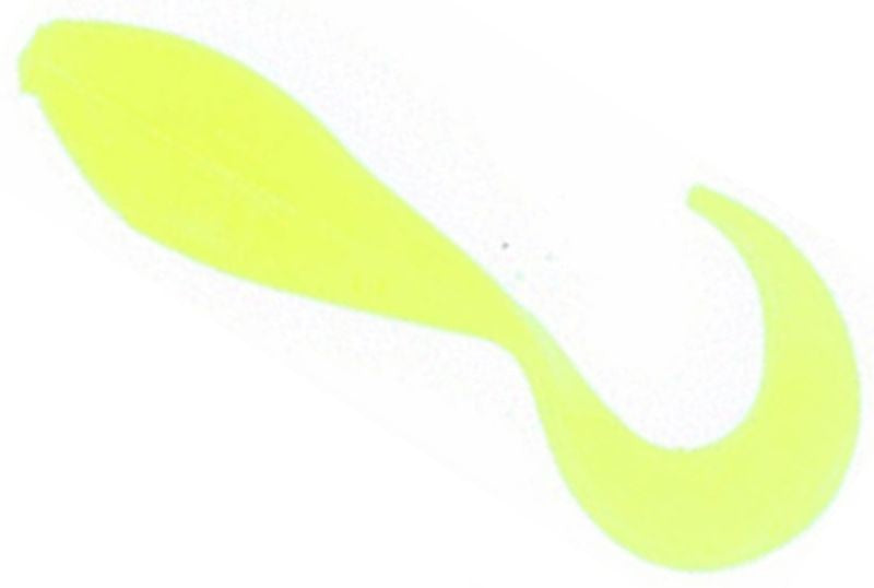 TWISTER BASS ASSASSIN CURLY SHAD, LIMETREUSE, 5CM, 10BUC/PLIC