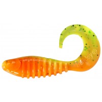 TWISTER BERKLEY FLEX GRUB 5CM FIRETIGER