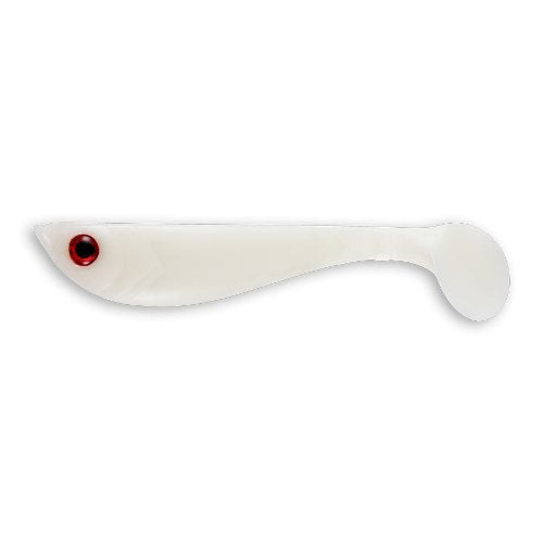 TWISTER BERKLEY PULSE SHAD REGULAR 8cm - MILKY (6 Buc/Pac)