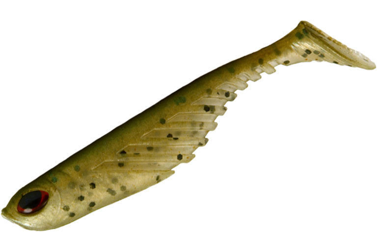 TWISTER BERKLEY RIPPLE SHAD REGULAR 5cm - GREEN BACK PEARL (8 Buc/Pac)