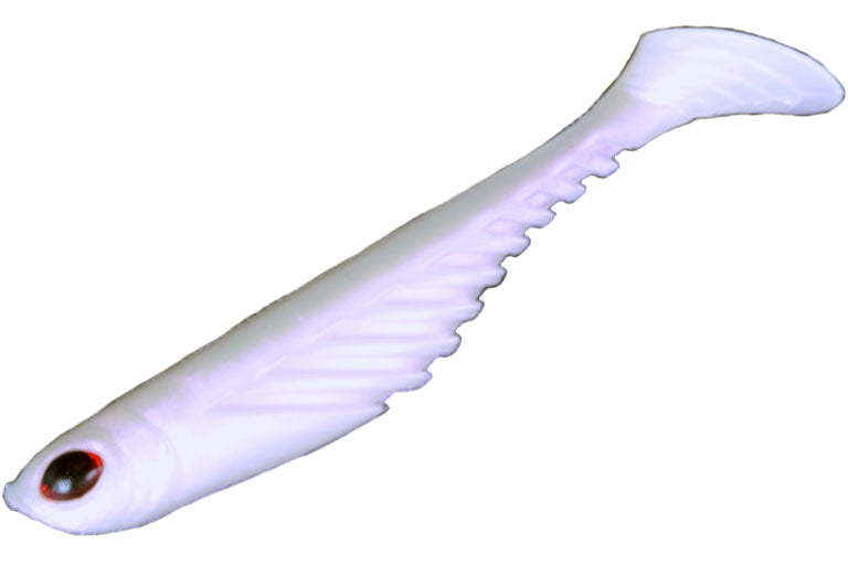 TWISTER BERKLEY RIPPLE SHAD REGULAR 5cm - PEARL WHITE (8 Buc/Pac)