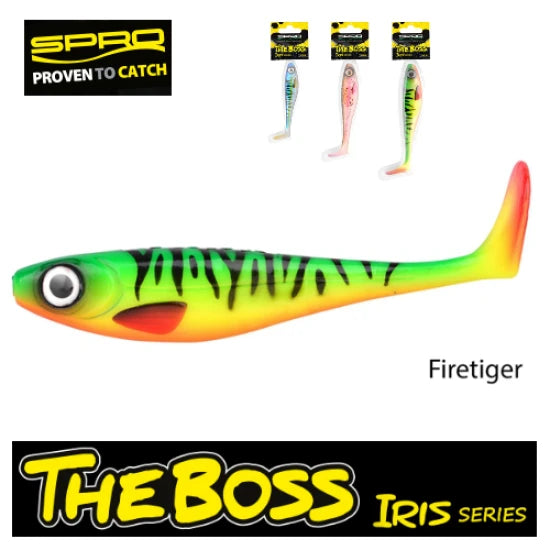 Twister Spro Iris The Boss 12 Cm Firetiger