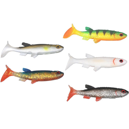 TWISTER SPRO SUPER NATURAL SHAD AS1 8CM 5BUC
