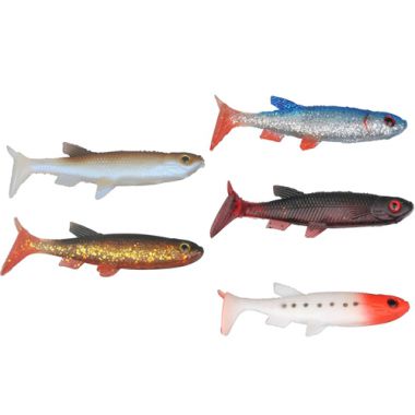 TWISTER SPRO SUPER NATURAL SHAD AS2 8CM 5BUC