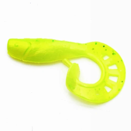 Twistere Profiblinker Zandertail 5cm Fluo Cu Sclipici 5 Buc/plic