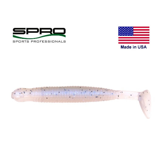 TWISTERE SPRO USA ARROW TAIL 8CM ELECTRIC GHOST 10 BUC