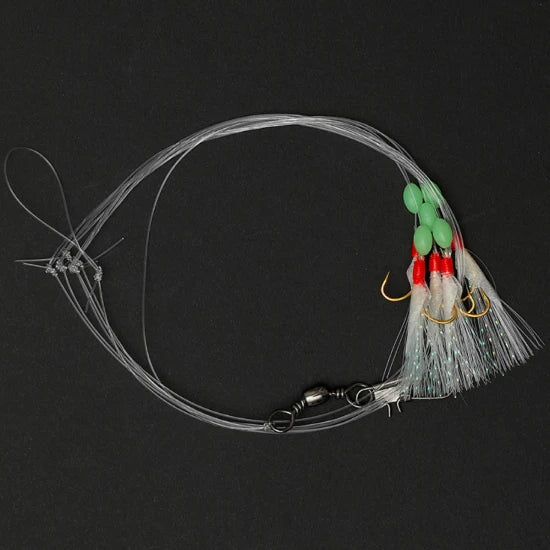 Taparina Dam Searig 2 Herring Real Skin Uv Nr.8, 140cm/10cm, 0.40/0.30mm, 5buc/pac