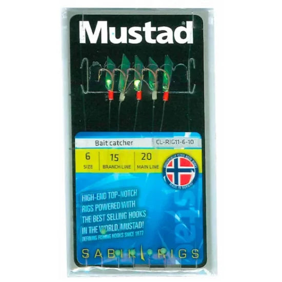 Taparina Mustad Bait Catcher Nr.6, 5buc/pac