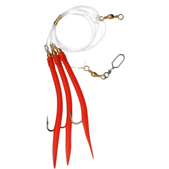 Taparina Shakespeare Gummi Makk, Size 8/0, Red, 1buc/pac