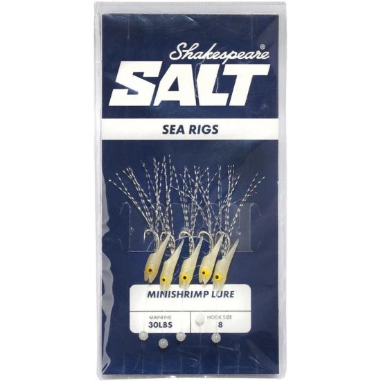 Taparina Shakespeare Salt Rig Minishrimp Lure Nr.8, 7 Carlige, 1buc/pac