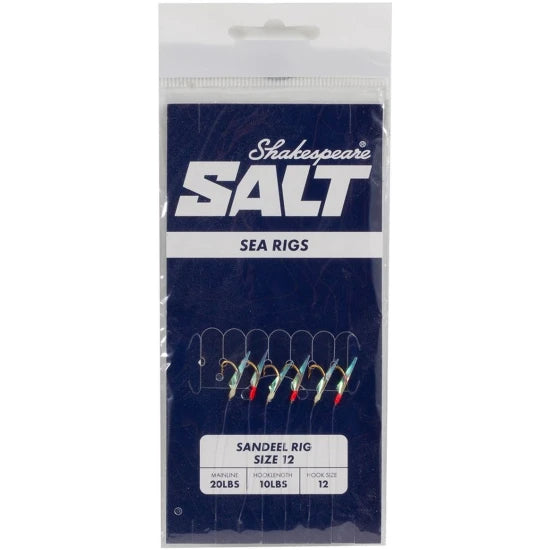 Taparina Shakespeare Sandeel Rig, Size 16, 20lbs, 1buc/pac