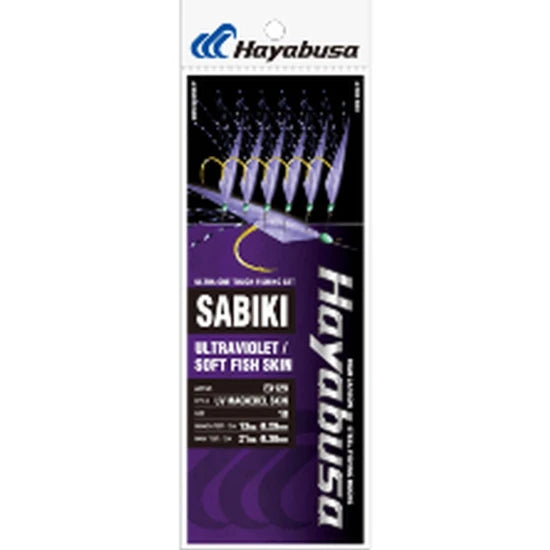 Taparine Hayabusa Sabiki, Uv Mackerel, Nr.10, 6 Carlige, 1buc/pac