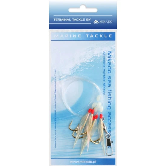 Taparine Mikado Sabiki Fish Skin Rig, Nr.3, 5 Carlige, 1buc/pac