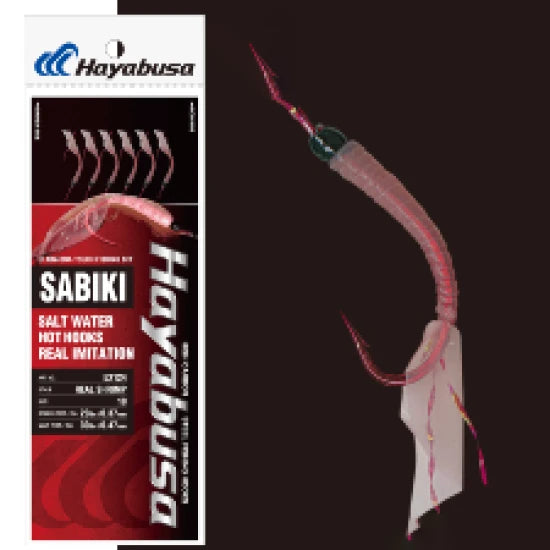 Taparine Stavride Hayabusa Sabiki, Real Shrimp, Nr.10, 6 Carlige, 1buc/pac