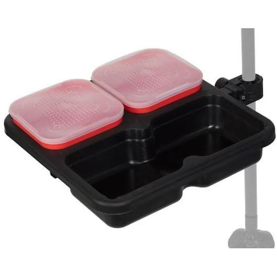Tava Laterala Filfishing Feeder Cu 2 Cutii, 37x37x8cm