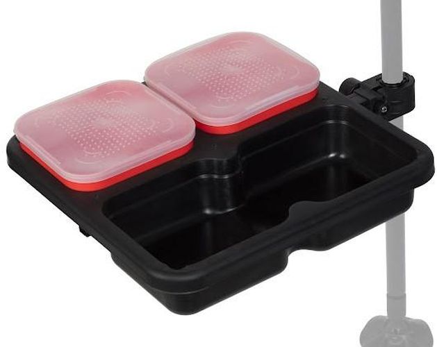 Tava Laterala Filfishing Feeder Cu 2 Cutii, 37x37x8cm