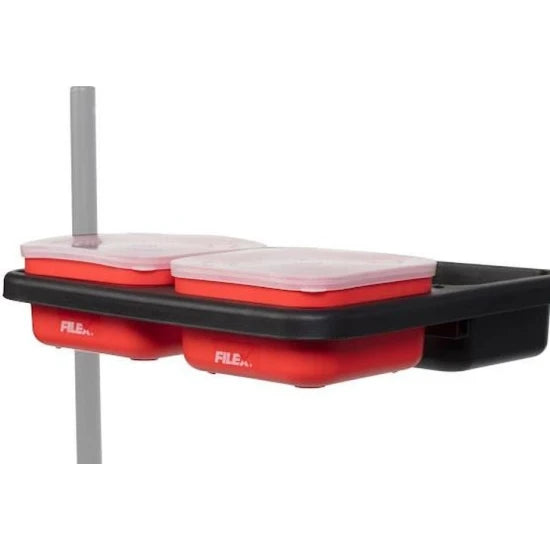Tava Laterala Filfishing Feeder Cu 2 Cutii, 37x37x8cm