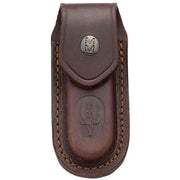 Teaca Muela Leather Sheath For 25-m Folder, Brown