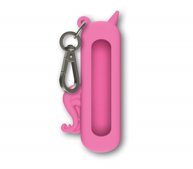 Teaca Silicon Victorinox, tip Breloc pentru Briceag, 5.8cm, 12g, Cherry Blossom - 4.0452