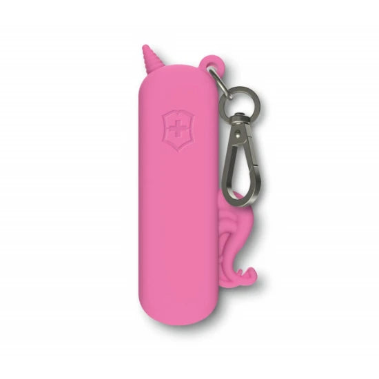 Teaca Silicon Victorinox, Tip Breloc Pentru Briceag, 5.8cm, 12g, Cherry Blossom - 4.0452