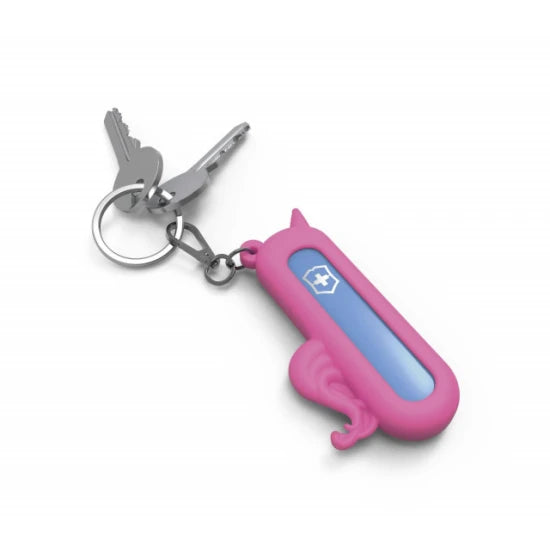 Teaca Silicon Victorinox, Tip Breloc Pentru Briceag, 5.8cm, 12g, Cherry Blossom - 4.0452