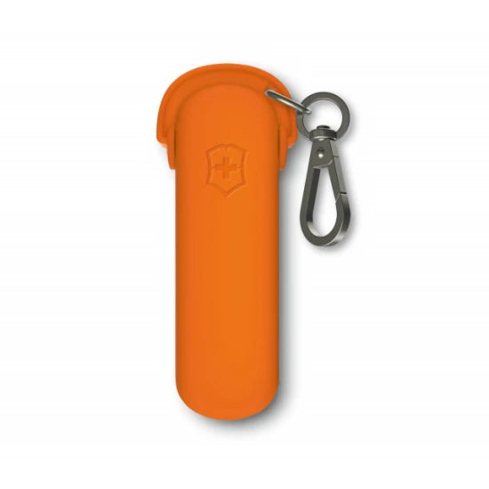 Teaca Silicon Victorinox, Tip Breloc Pentru Briceag, 5.8cm, 12g, Mango Tango - 4.0451