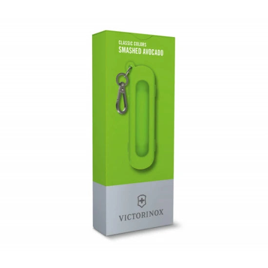 Teaca Silicon Victorinox, Tip Breloc Pentru Briceag, 5.8cm, 12g, Smashed Avocado