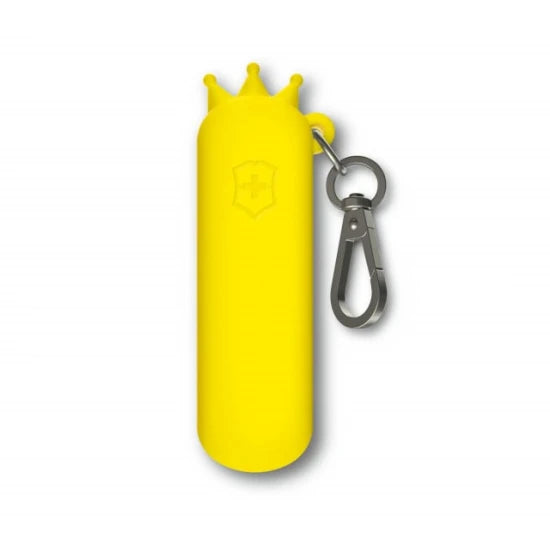 Teaca Silicon Victorinox, Tip Breloc Pentru Briceag, 5.8cm, 12g, Sunny Side - 4.0450