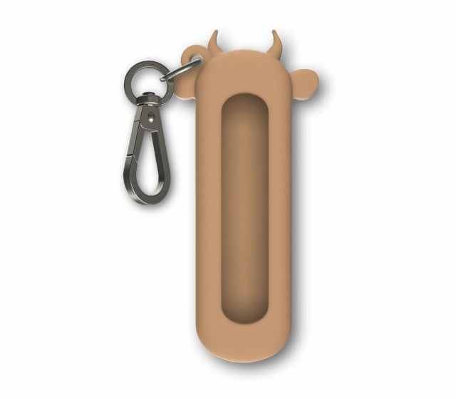Teaca Silicon Victorinox, tip Breloc pentru Briceag, 5.8cm, 12g, Wet Sand