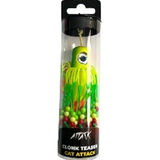 Teaser Attack Clonk Teaser Cat, Fire, 180g, 1buc/pac
