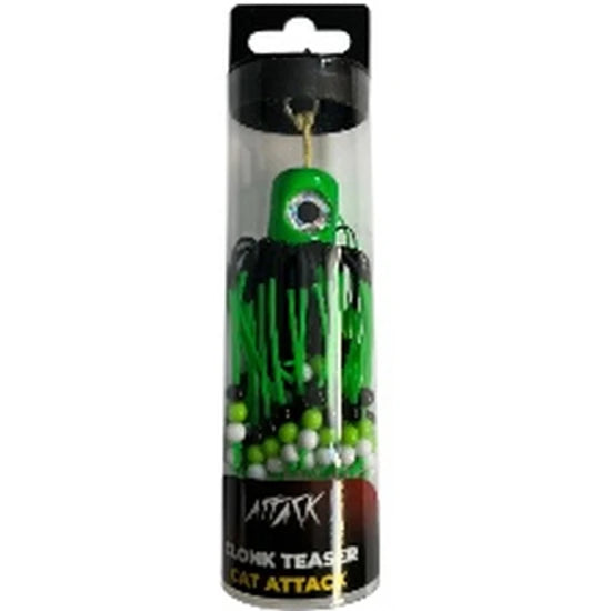Teaser Attack Clonk Teaser Cat, Green, 150g, 1buc/pac