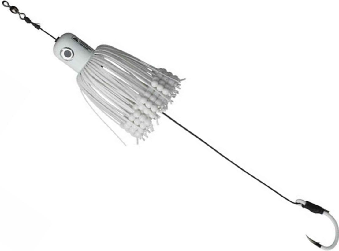 Teaser MADCAT Clonk Teaser A-Static Adjust, White, 150g, 33cm, 1buc/pac