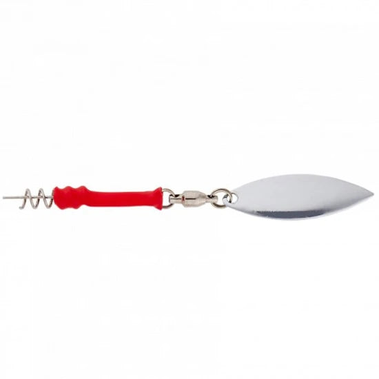 Teaser Savage Gear Screw-in Spinner M, Silver Red, 3buc/pac