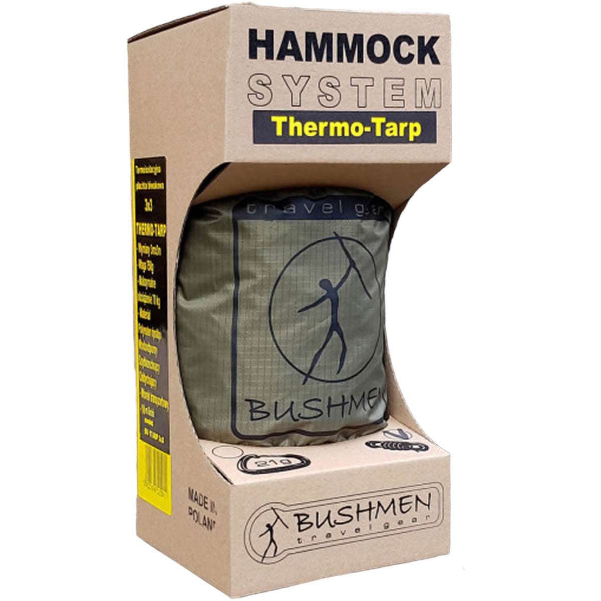 Tenda Bushmen Prelata Thermo Tarp 3x3 Olive