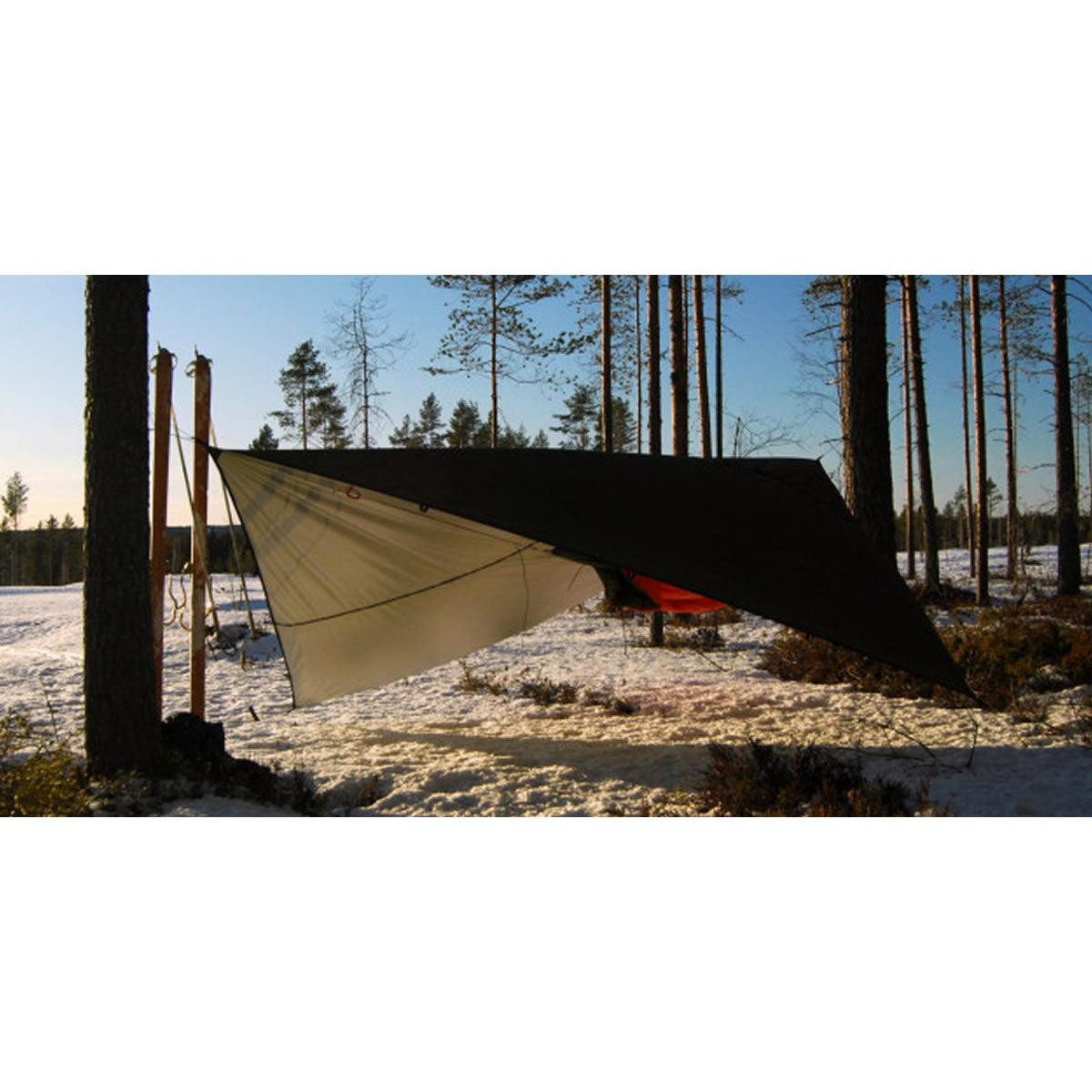 Tenda Bushmen Prelata Thermo Tarp Olive, 4mx3m