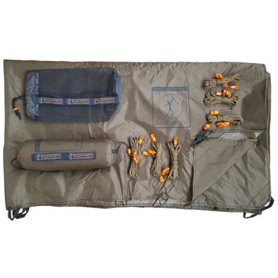 Tenda Bushmen Prelata Ultralight Dark Olive, 2mx3m
