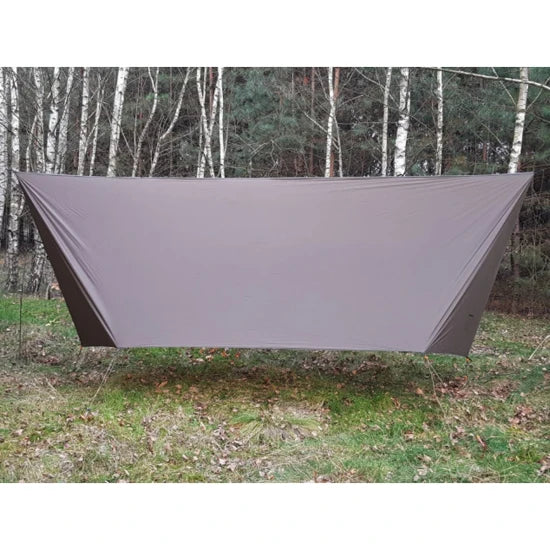 Tenda Bushmen Prelata Ultralight Dark Olive, 4mx3m