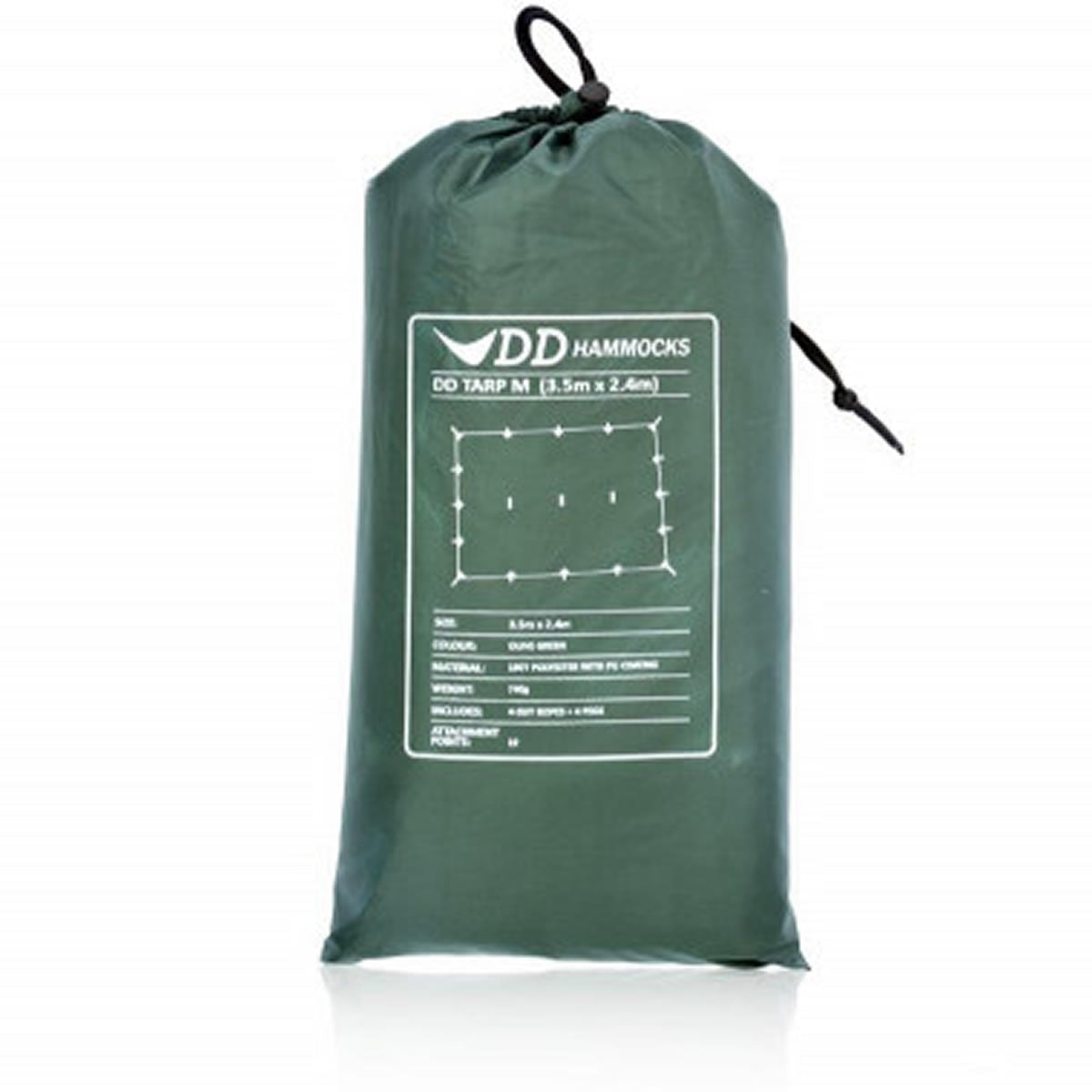 Tenda M DD Hammocks Prelata Olive Green, 350x240cm