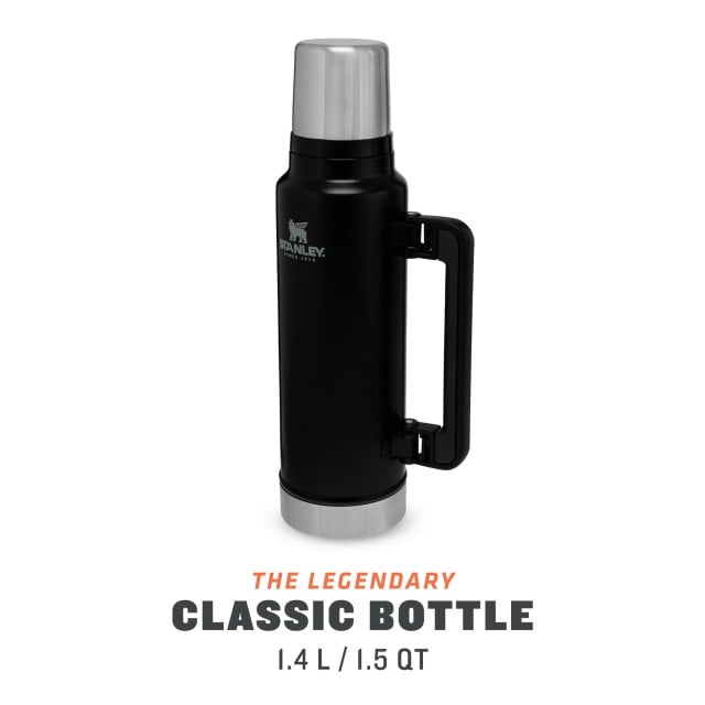 Termos Stanley The Legendary Classic Bottle Large Matte Black Pebble 1.4 l
