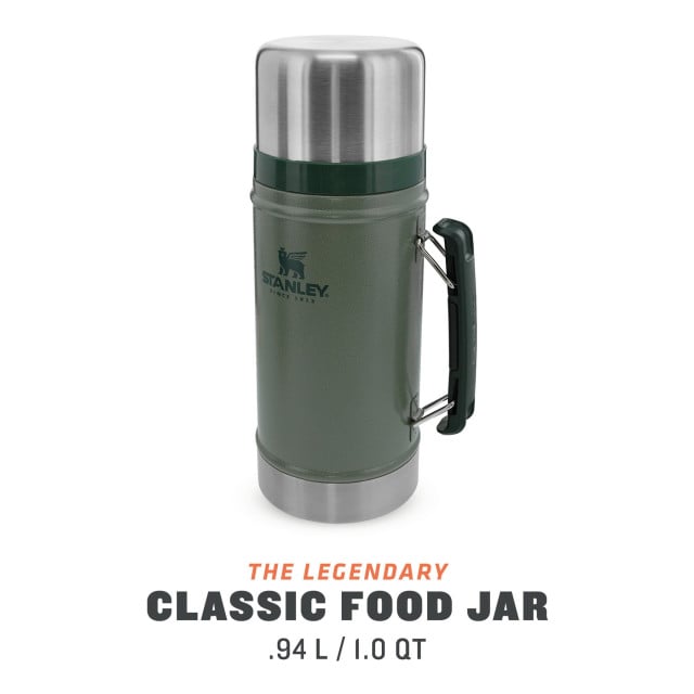 Termos pentru mancare Stanley The Legendary Classic Food Jar Hammertone Green 0.94L