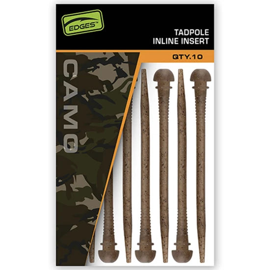 Tija Plumb Inline Fox  Edges Camo Tadpole Inline Insert 10buc/pac