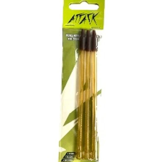 Tije Interschimbabile Attack Cu Conector Rapid, Brown, 14cm, 3buc/pac