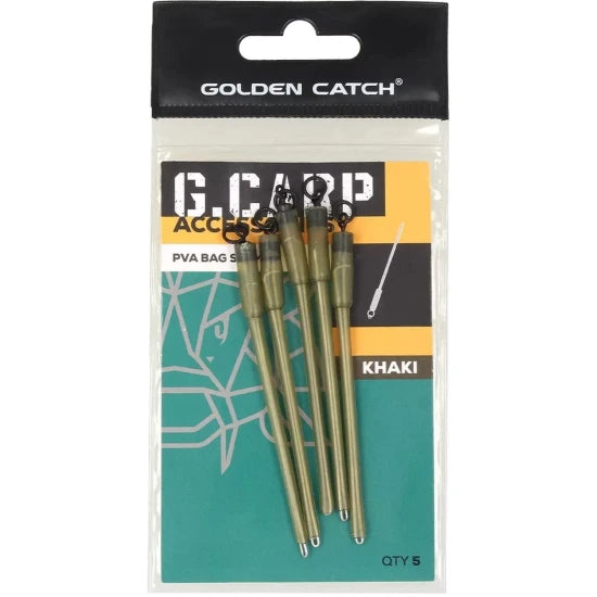 Tije Plumb Golden Catch Pva Bag Stems, Large, 5buc/pac
