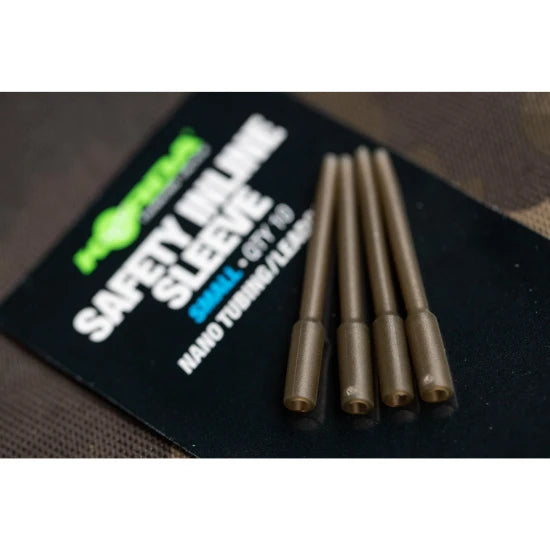 Tije Plumb Korda Safety Inline Sleeve Nano Tubing/leadcore, Medium, 10buc/pac